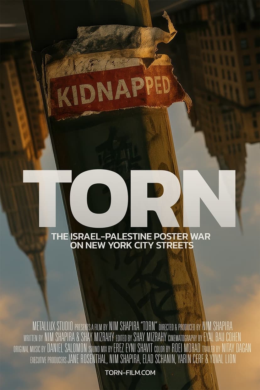 TORN: The Israel-Palestine Poster War on New York City Streets